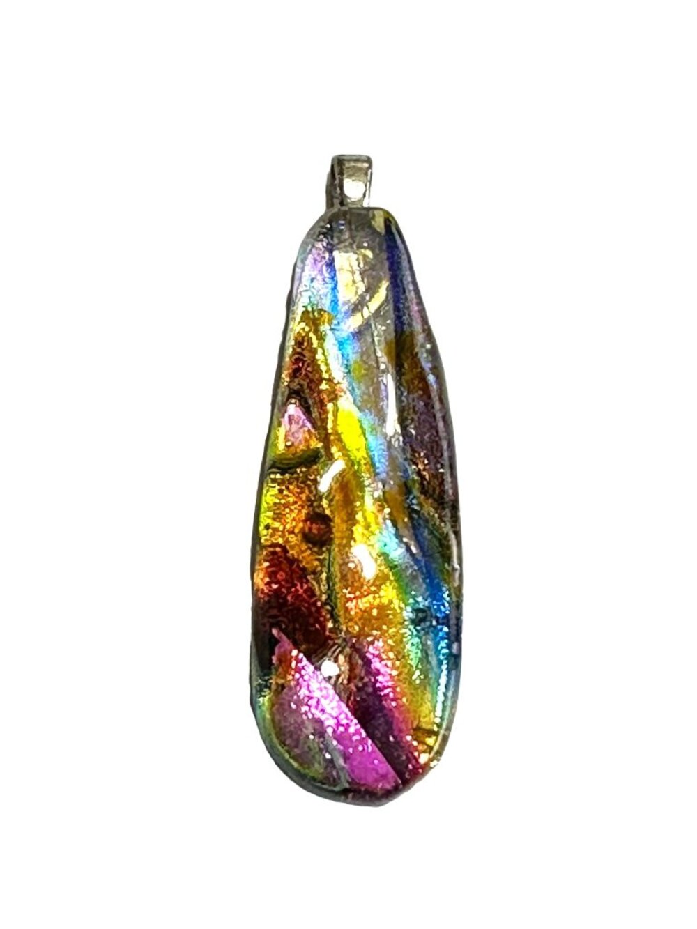 Artisan Dichroic Glass Pendant